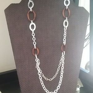 Necklace and earrings
